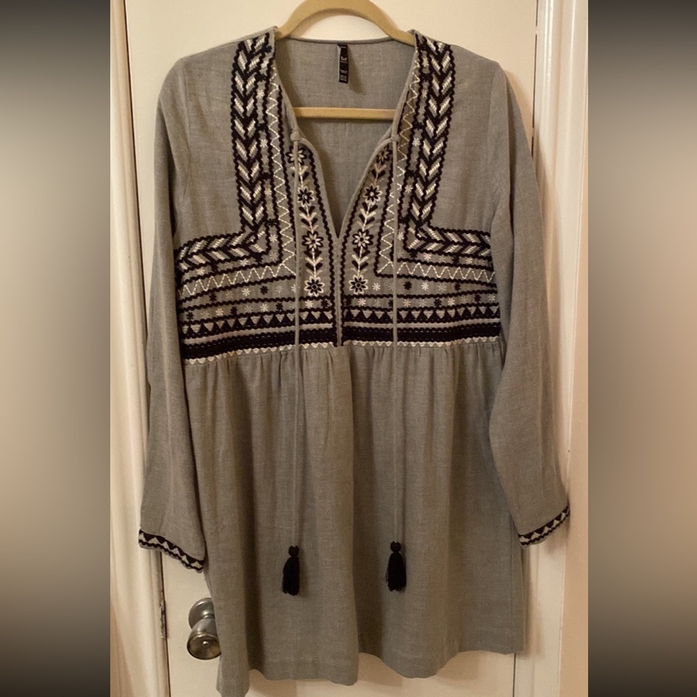 Zara Light grey Dress M